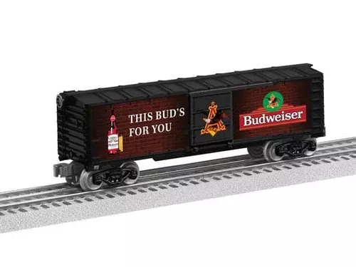 Lionel O 2428410 Wood Reefer with Illuminated Bar Sign, 3-Rail, Anheus